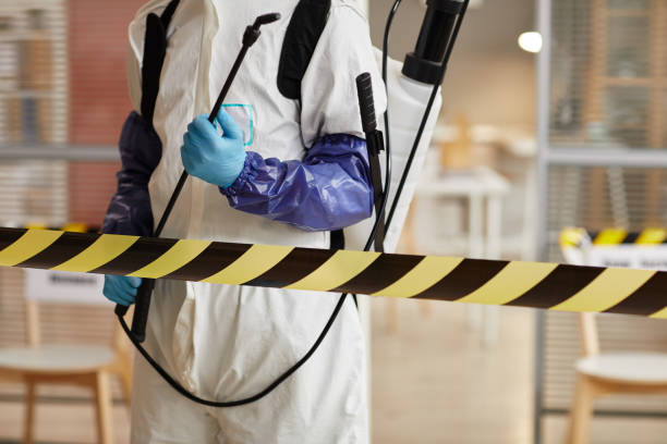 Professional Biohazard technician working in Fortescue, NJ